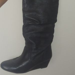 Steve Madden Scrunch Wedge Boots